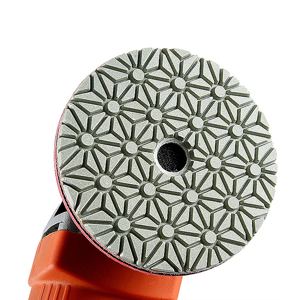 3- Step 4 Inch Wet Diamond Polishing Pads For Granite Marble Engineered Stone And Other Natural Stone