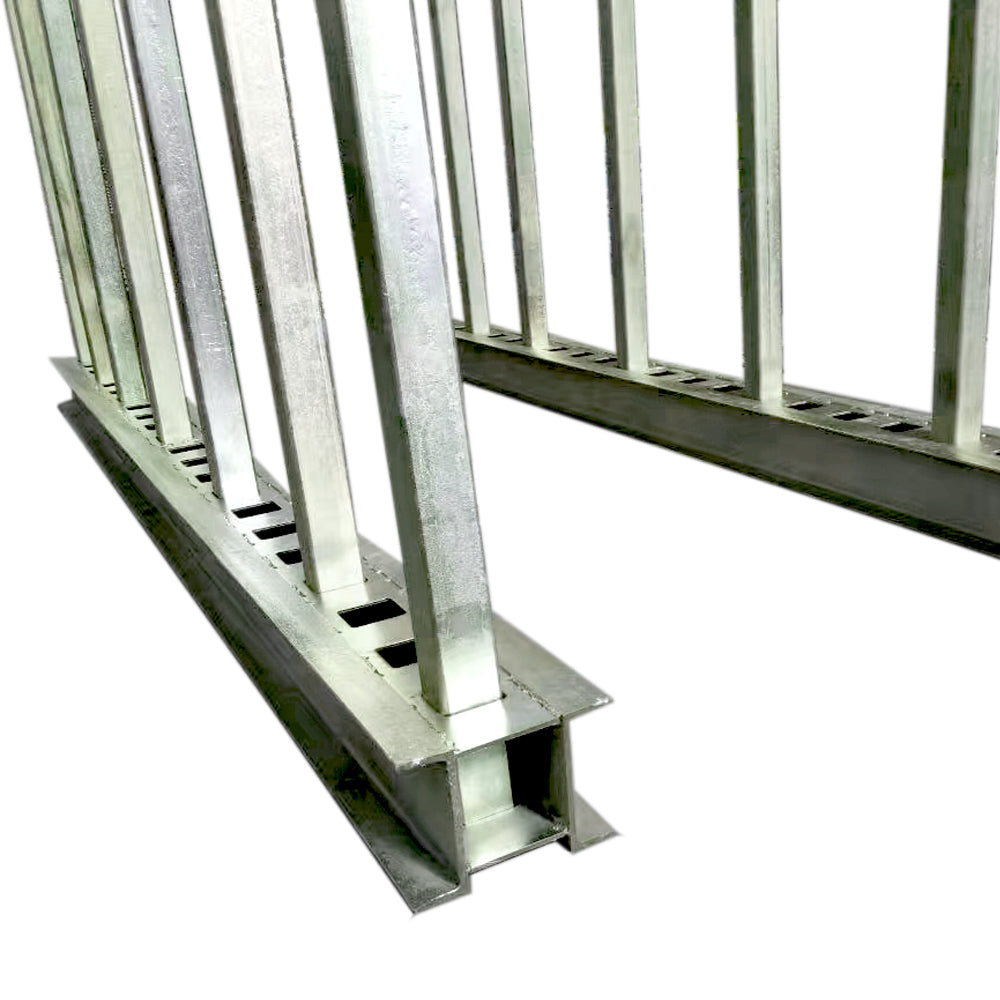 Gtt Rack Adjustable Heavy-duty Galvanized Extra Strong Slab Rack(2 Rails+12 Pos ...
