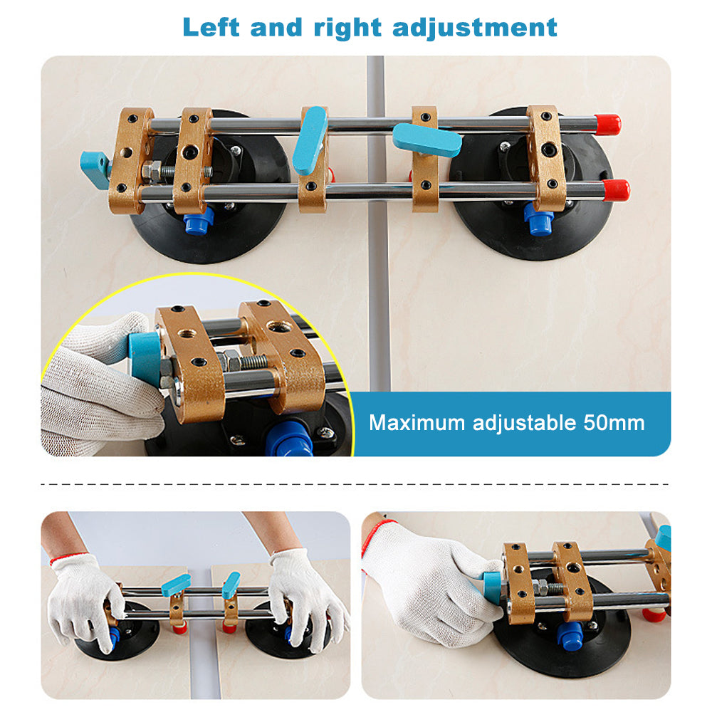 Seamless Seam Setter with 6" Suction Cups for Joining & Leveling/Professional Countertop, Granite,Stone, Marble Slab Instal