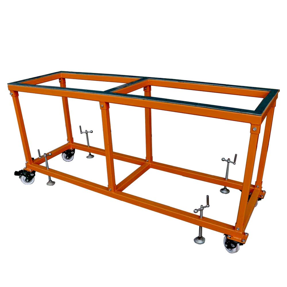 Heavy Detachable Metal Table Stone Slab Work Table For Workshop Proces ...