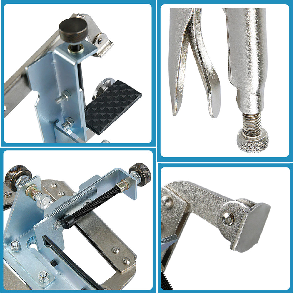 11/14 inch 45 Degree Miter Clamp Countertop Seam Splicing Fixture for Install Stone Degree Miter Clamp