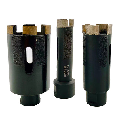 Dry Diamond Core Drill Bits Sintered Diamond Hole Opener Drill Bit For Marble Granite Ceramic Tile Etc