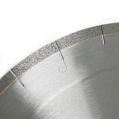 14 inch/350 mm Diamond Disc Circular Saw Blade Sinter Hot-Pressed Blade with Silent Cutting Slot for Marble,Ceramic Tile,Porcel