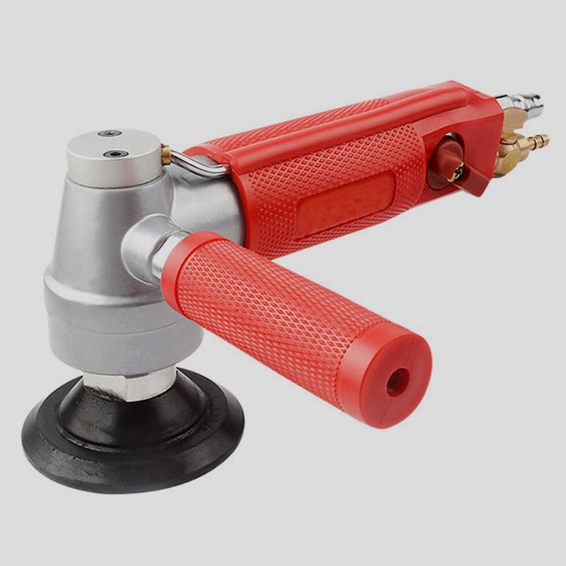 Air Grinder,3/4-Inch Air Wet Polisher With Rear Exhaust,Air-Powered Stone Polisher For Polishing & Grinding Stone,Tile etc