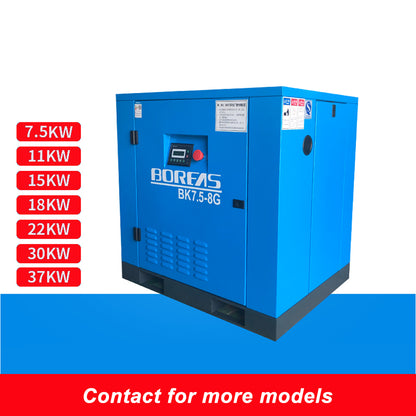 7.5/11/15/22KW Industrial Rotary Screw Air Compressor Heavy Duty Air Compressed System