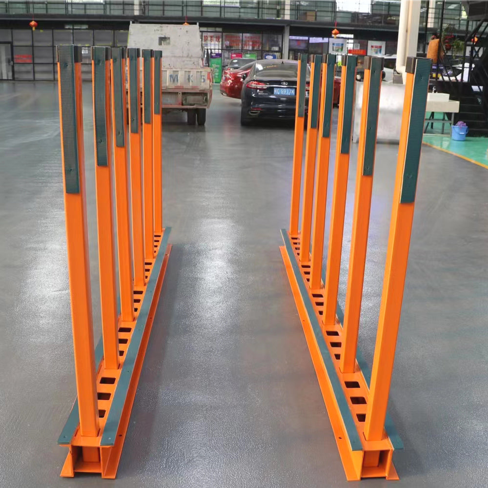 Adjustable Metallic Slab Rack(2 Rails+12 Posts With Rubber) For Marble ...