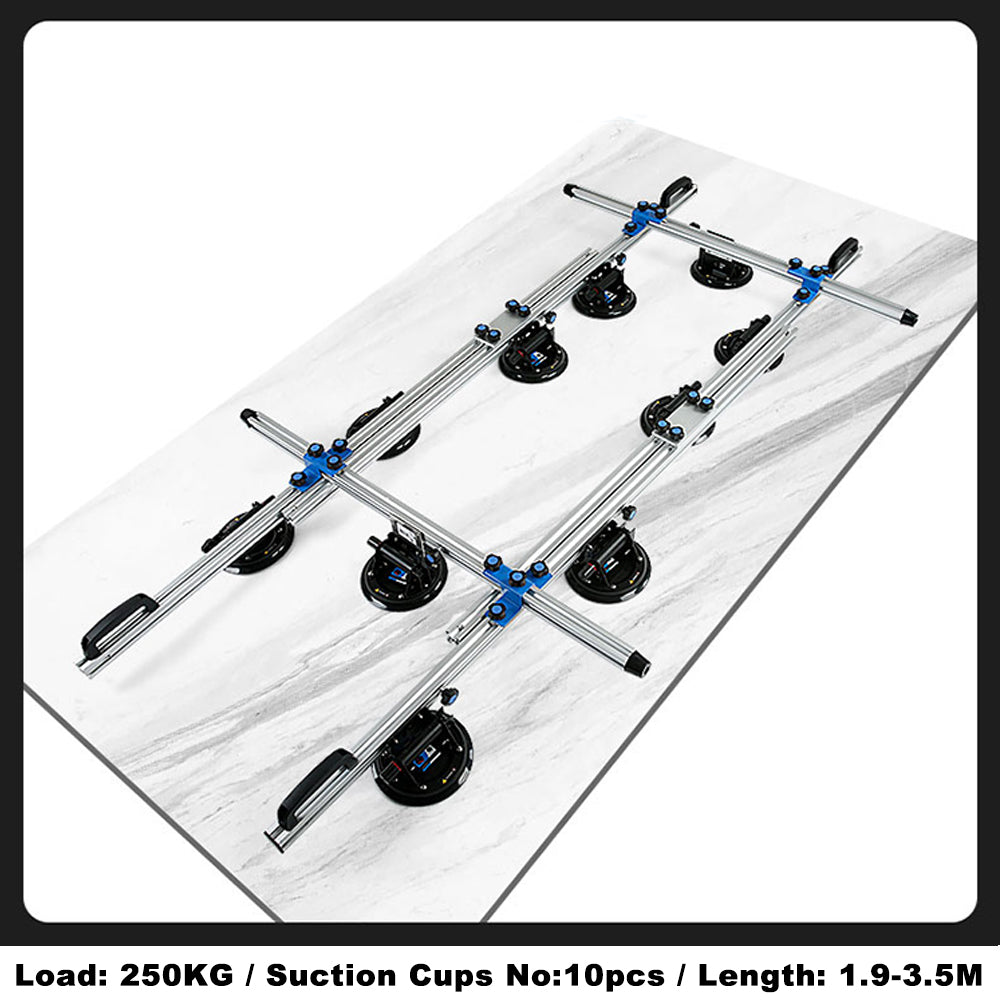 Large Slab Ceramic Tile Rock Slab Vacuum Suction Cup Lifting Rack Glass Stone Installation Paving Transportation Tool